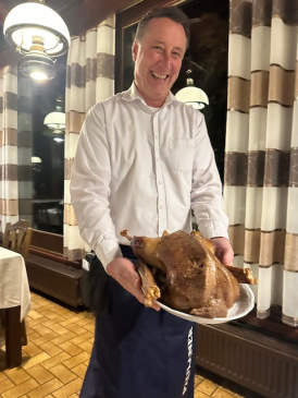 Staatsfeiertag und Gänseessen der Westfälischen VINOBARDEN im Gasthaus &quot;Alter Förster&quot;